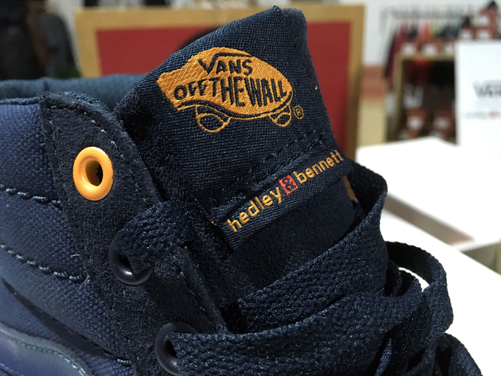 hedley and bennett vans slip on